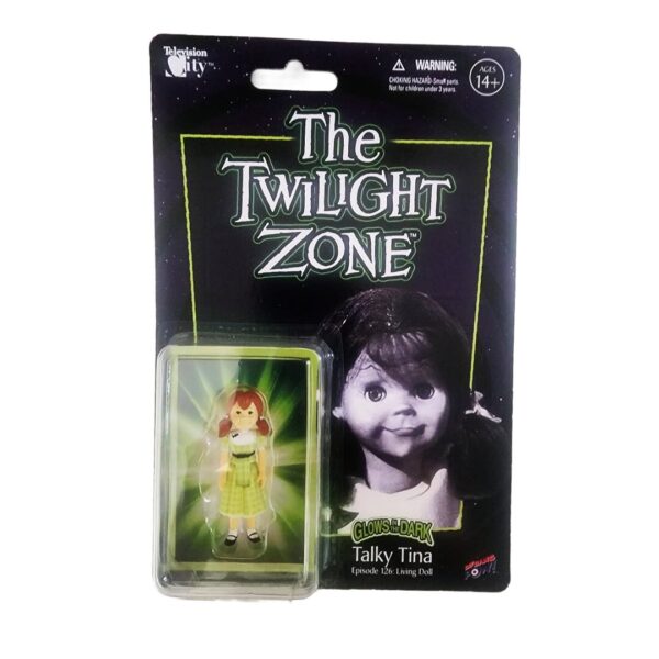 The Twilight Zone - Talky Tina 3 3/4-Inch Action Figure (Glow-in-the-Dark)