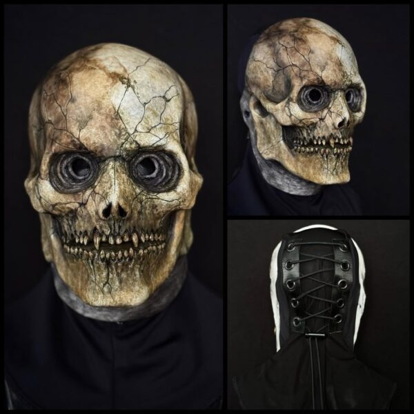 Azrael Angel of Death Silicone Half Mask