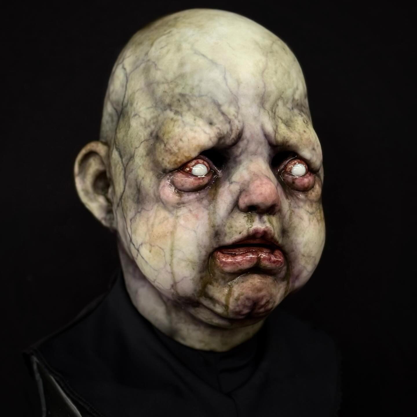 Cry Baby Silicone Half Mask (Zombie)