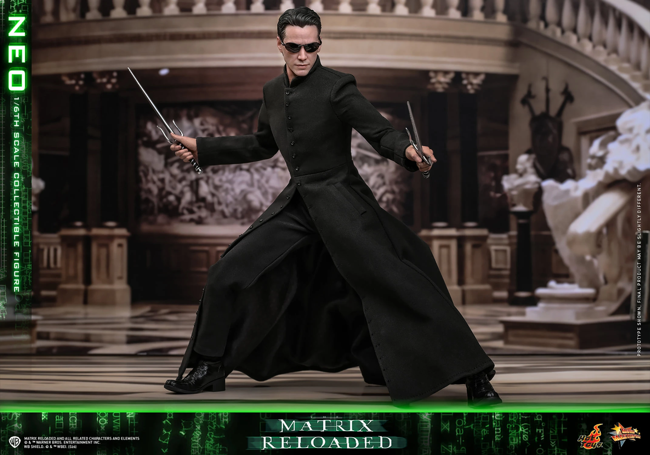 Hot Toys The Matrix Reloaded - Neo 1/6 Scale Action Figure
