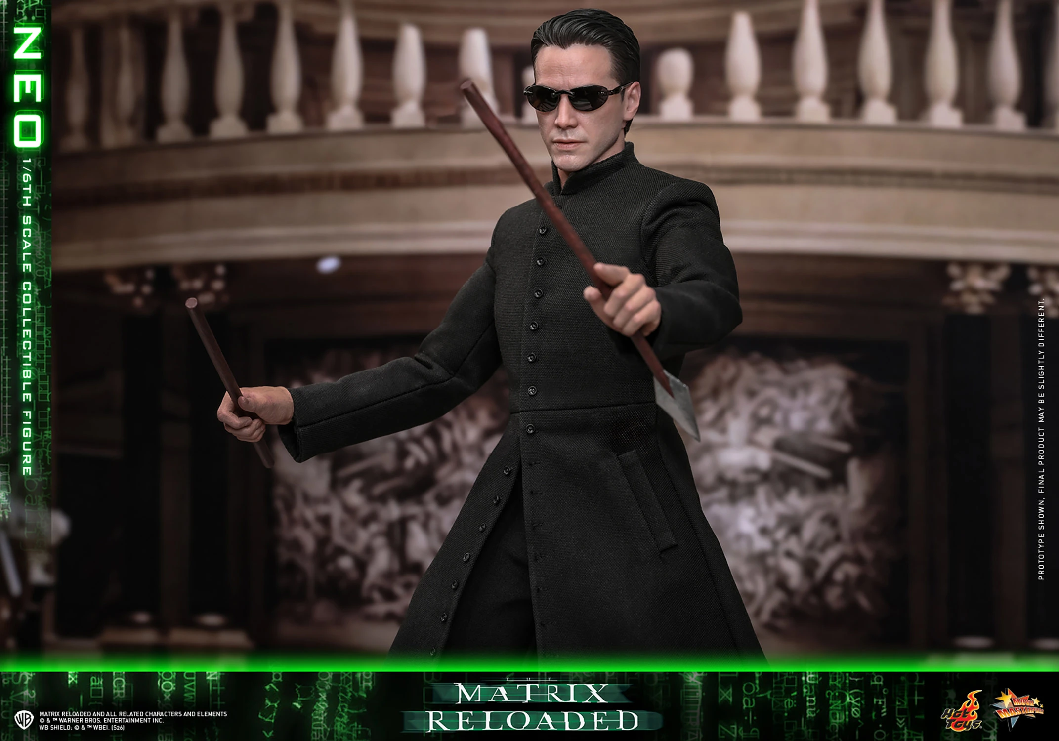 Hot Toys The Matrix Reloaded - Neo 1/6 Scale Action Figure