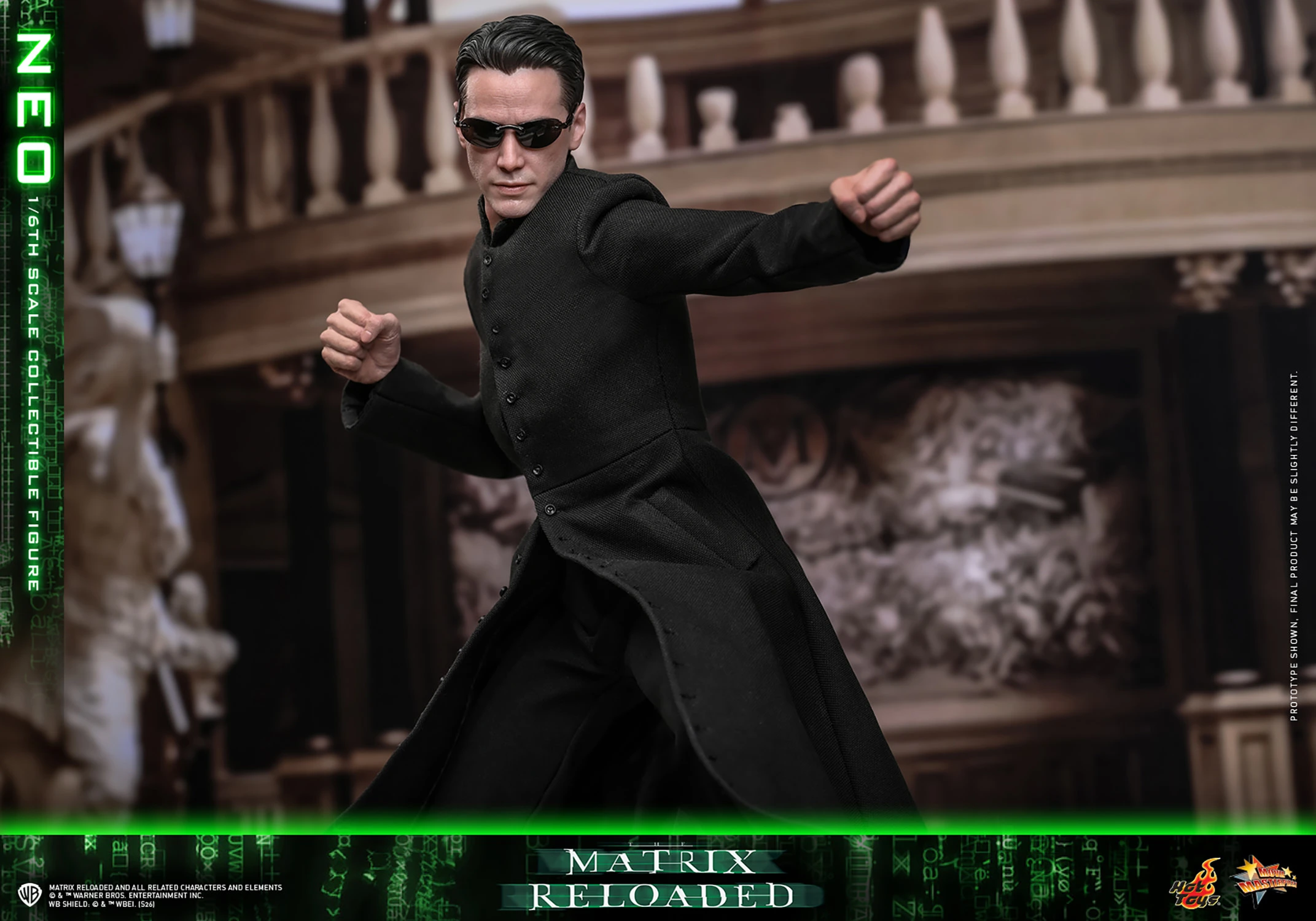 Hot Toys The Matrix Reloaded - Neo 1/6 Scale Action Figure