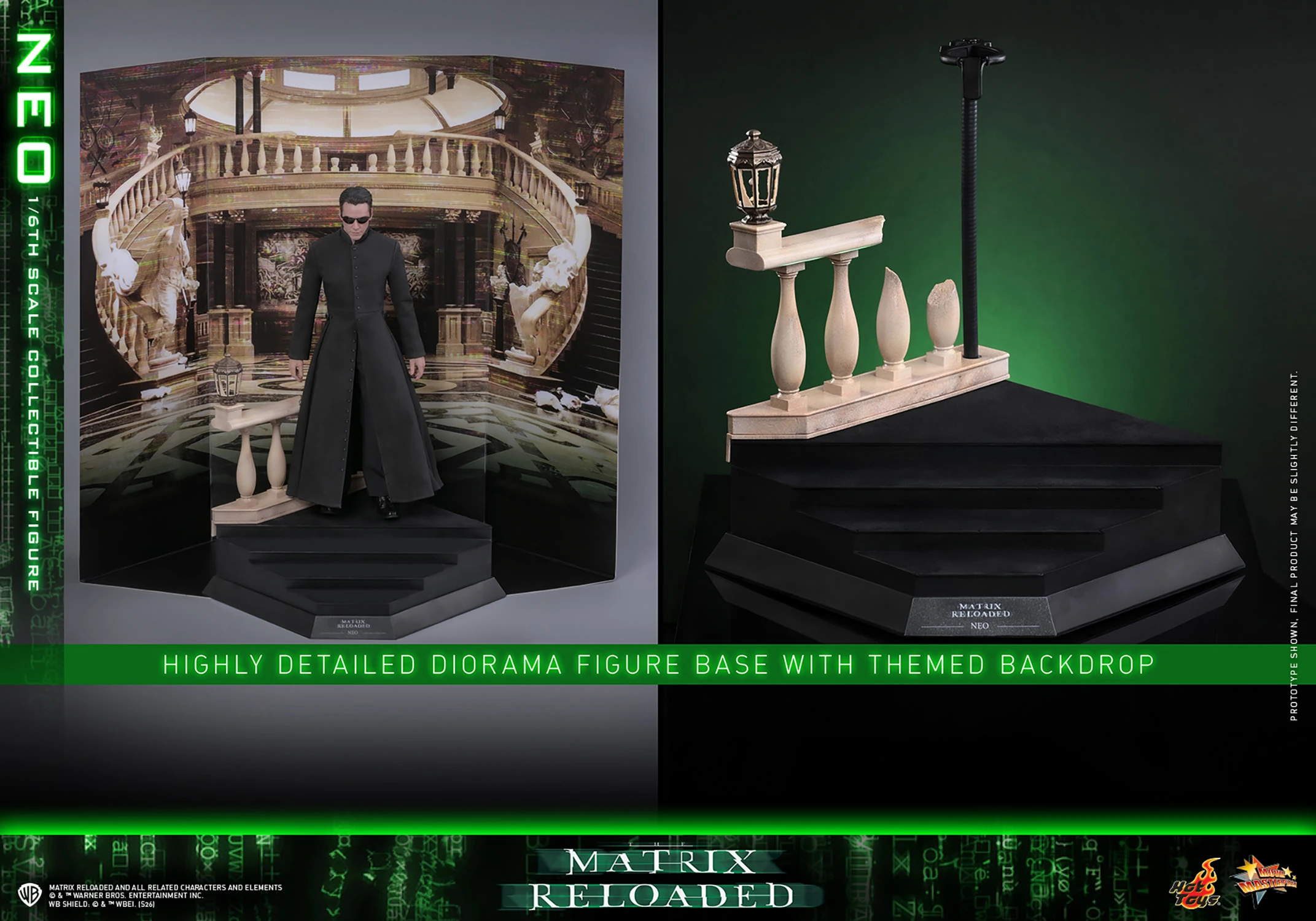 Hot Toys The Matrix Reloaded - Neo 1/6 Scale Action Figure
