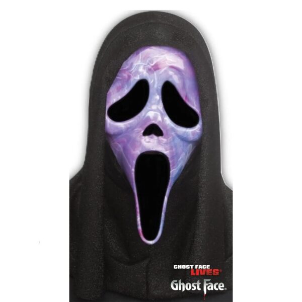 GhostFace Purple Marble Mask