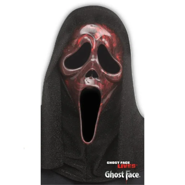 GhostFace Rote Marmor-Maske