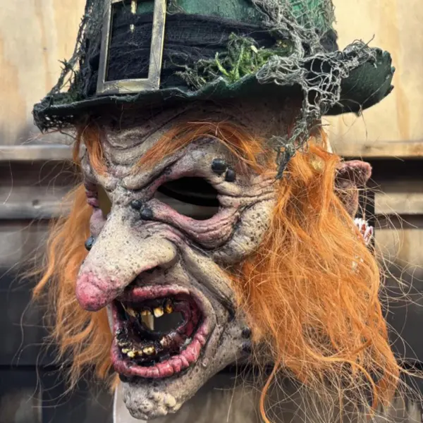 Schande Schmutz Leprechaun Maske