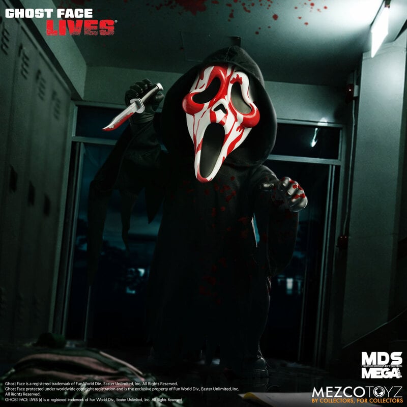 MEZCO MDS Ghost Face - Bloody Ghostface Mega Scale