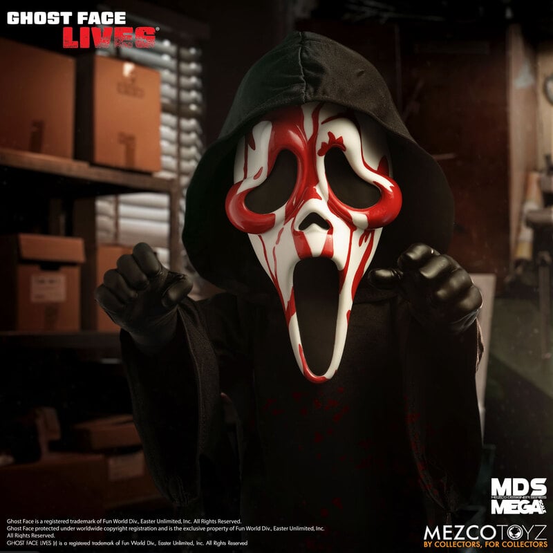 MEZCO MDS Ghost Face - Bloody Ghostface Mega Scale