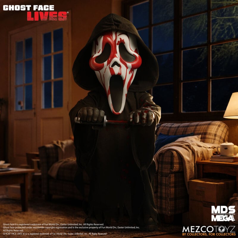 MEZCO MDS Ghost Face - Bloody Ghostface Mega Scale
