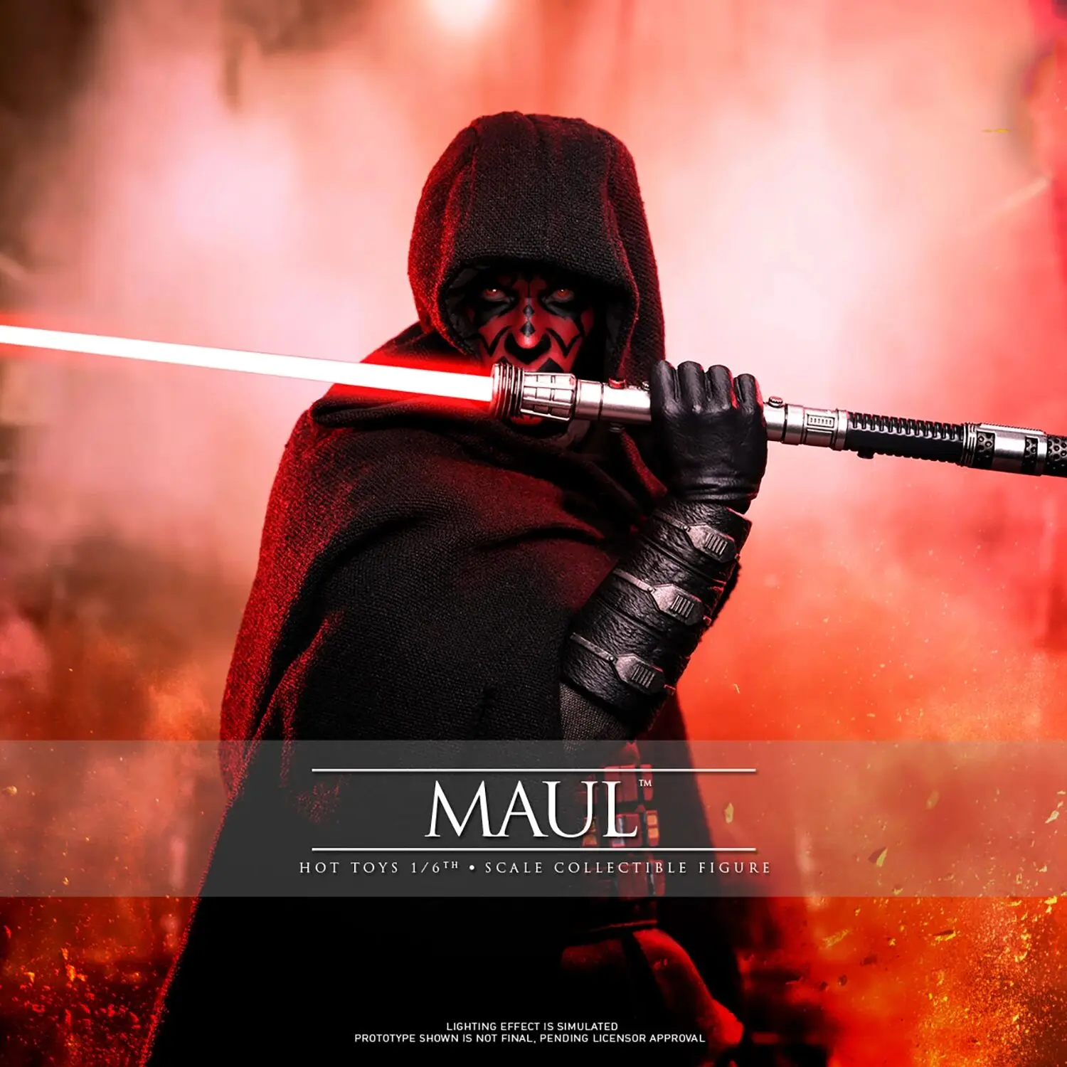 Hot Toys Star Wars – Darth Maul Shadow Lord 1/6 Scale Action Figure