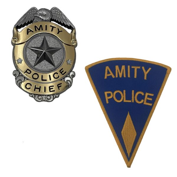 Factory Entertainment Jaws - Amity Island Police Chief Badge and Patch Limited Edition Prop Replica