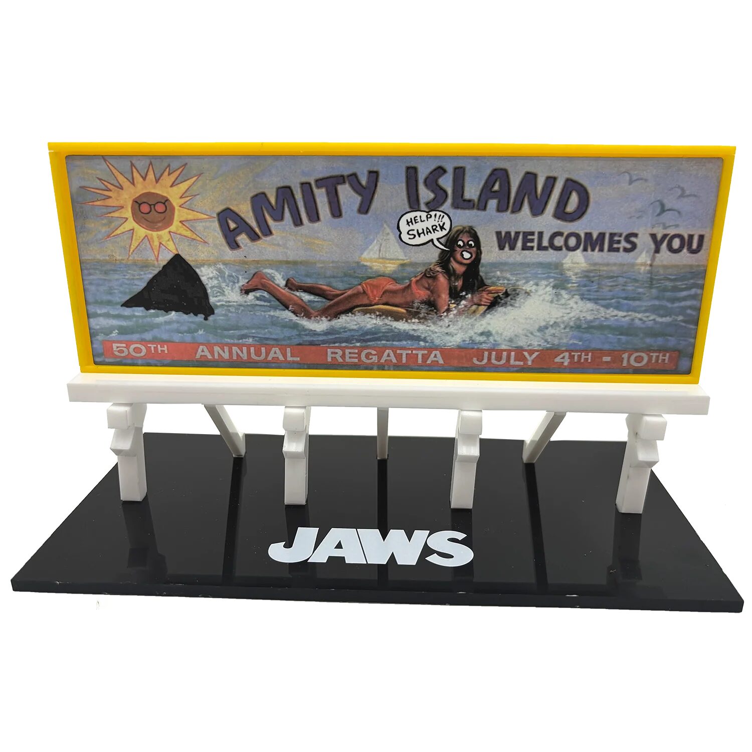 Factory Entertainment Jaws - Amity Island Billboard Scaled Prop Replica
