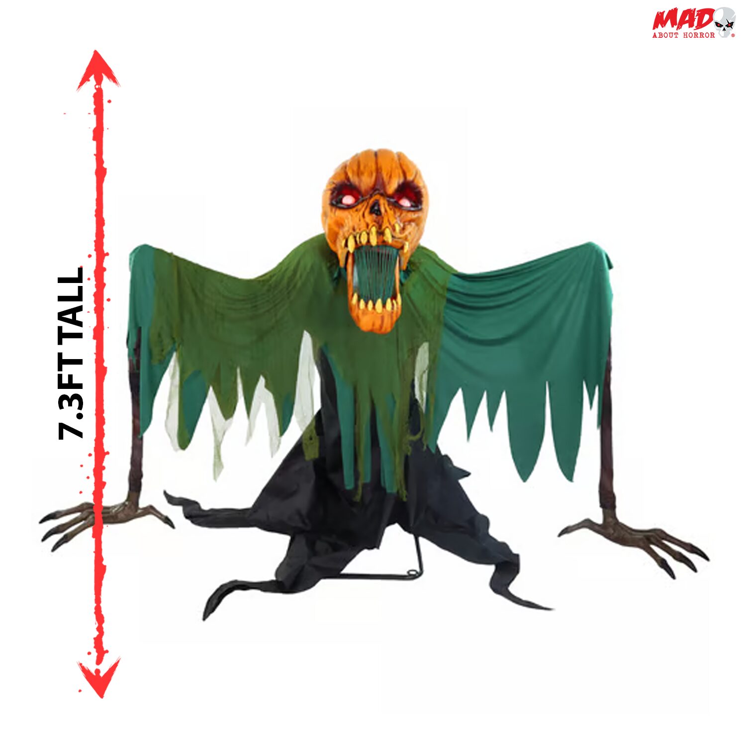 7.3ft Groundbreaking Jack Halloween Animatronic