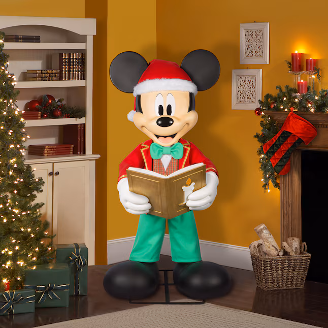 6.75ft Disney Mickey Mouse Musical Animatronic