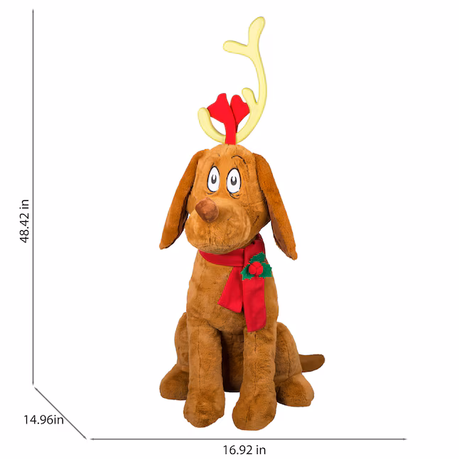 4ft Dr Seuss Max Musical Animatronic