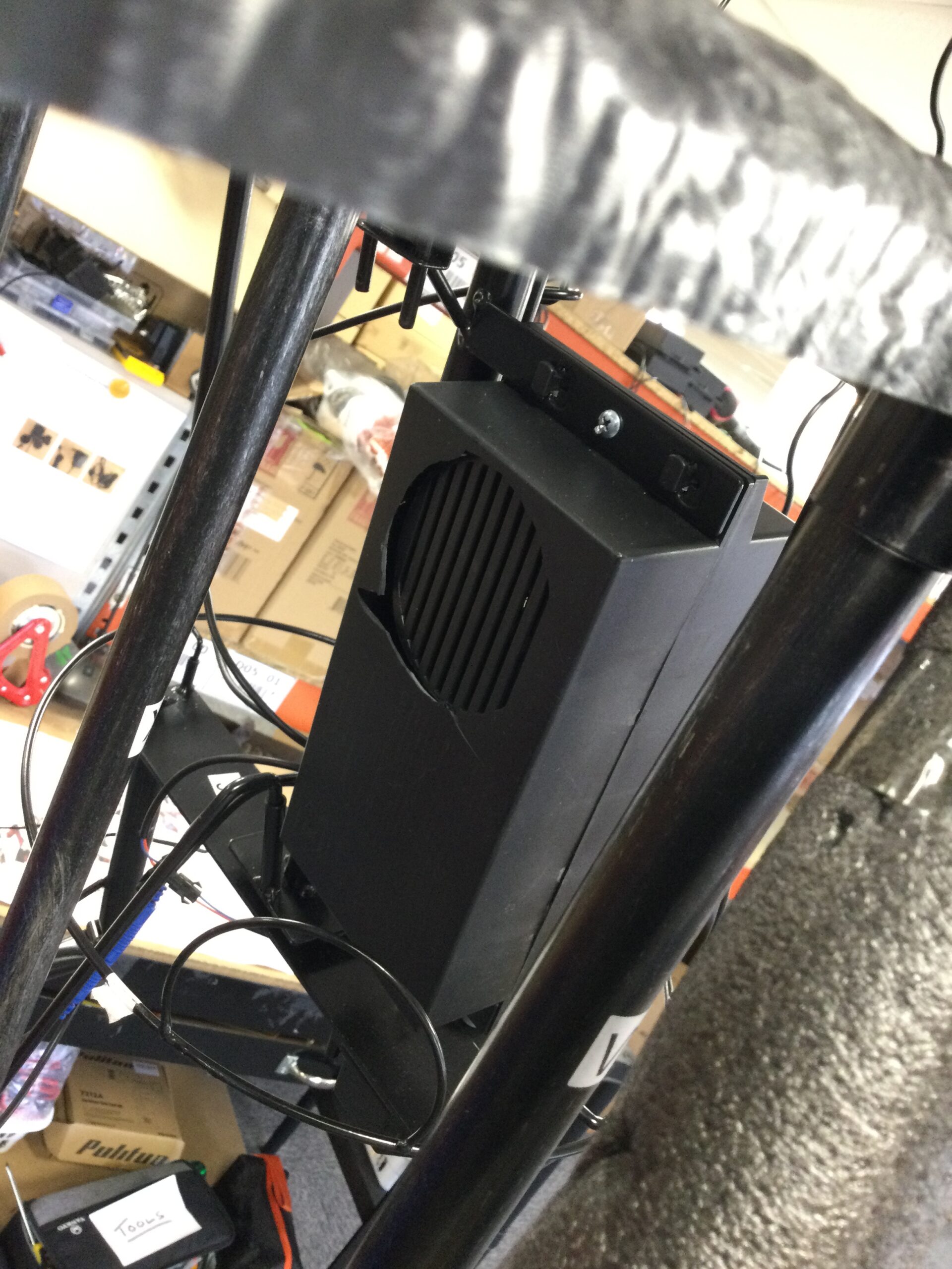 Rotten Ringmaster with Caged Clown Animated Prop (EX-DISPLAY)