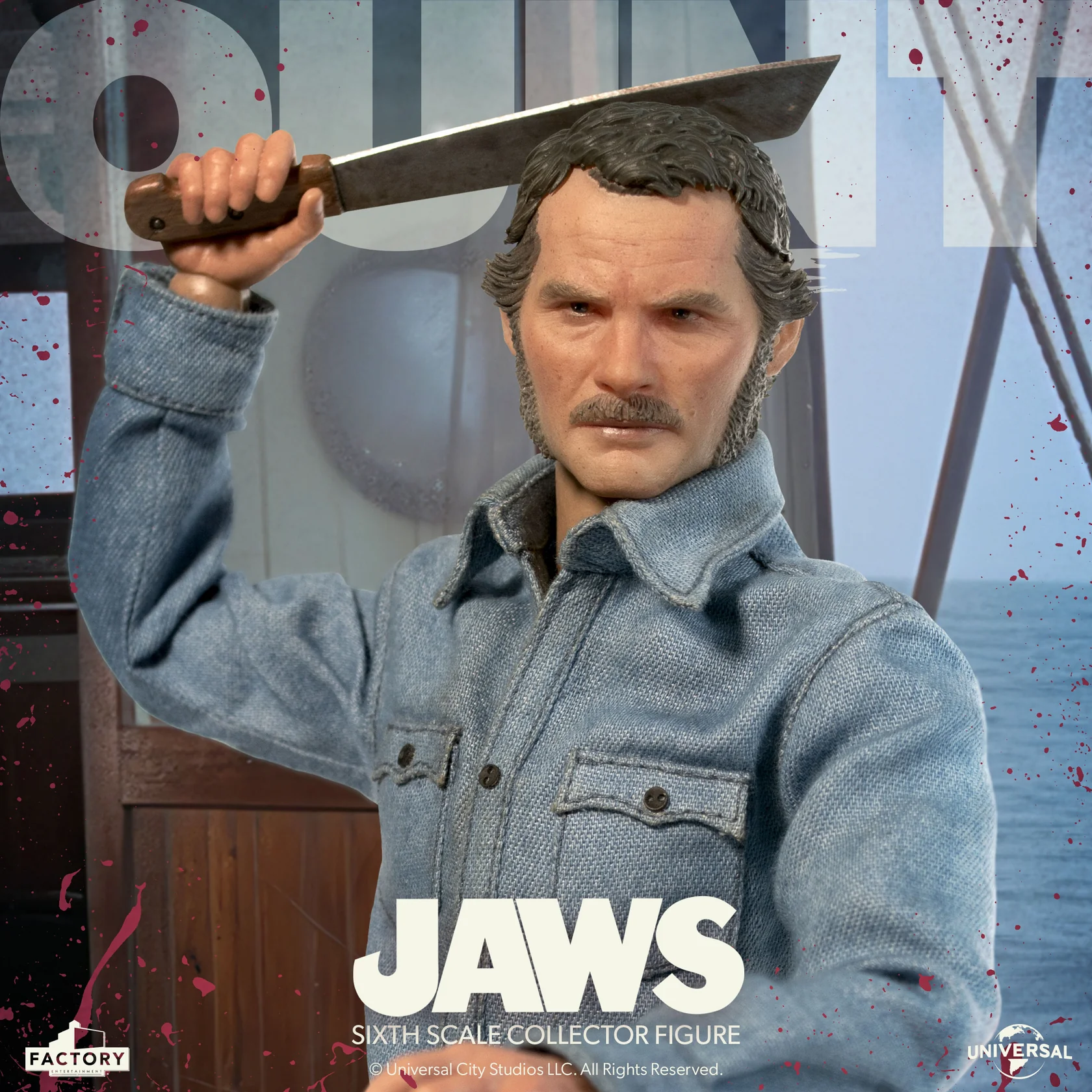 Factory Entertainment Jaws - Sam Quint 1/6 Scale Action Figure