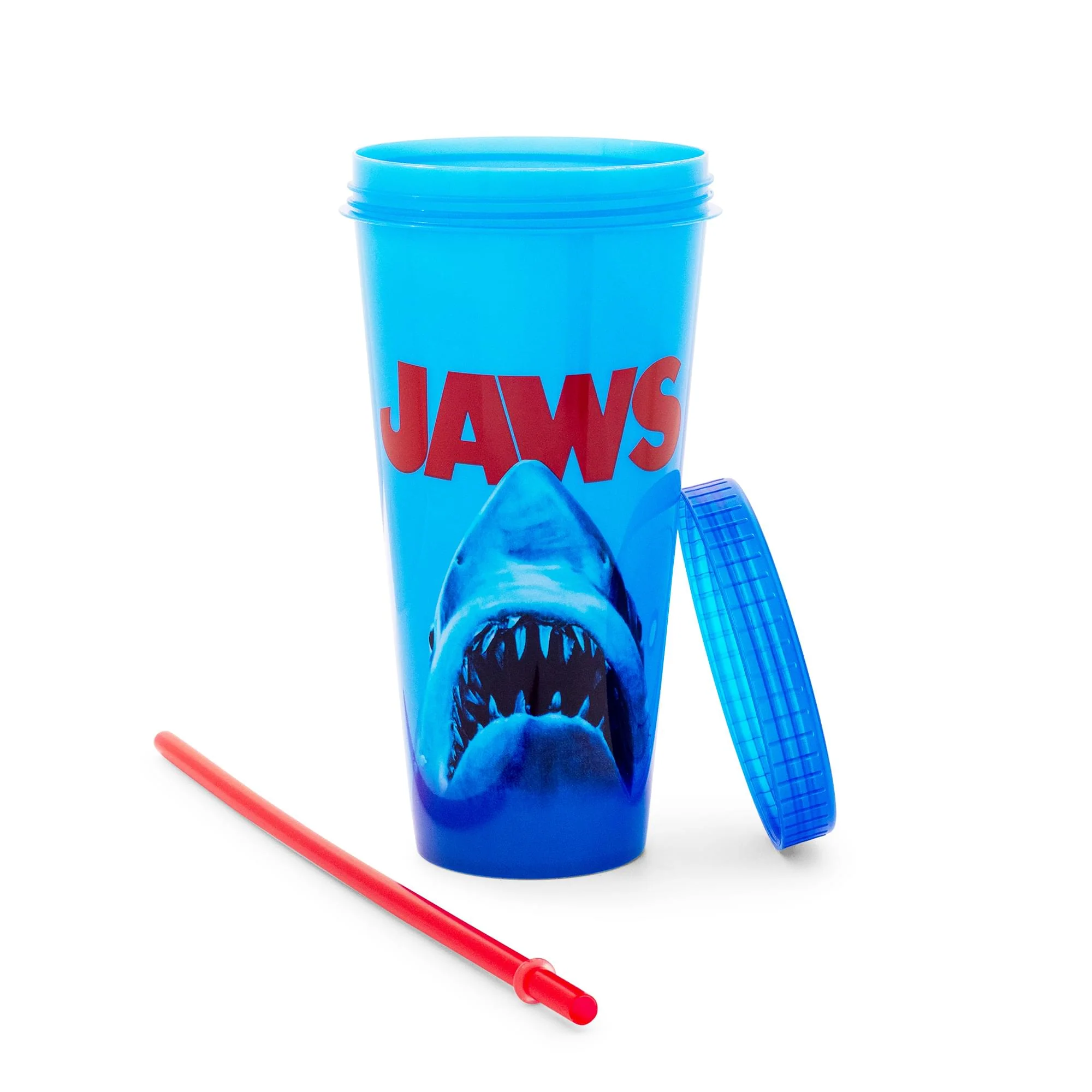 Gobelet à bec verseur changeant de couleur avec logo du film Les Dents de la mer