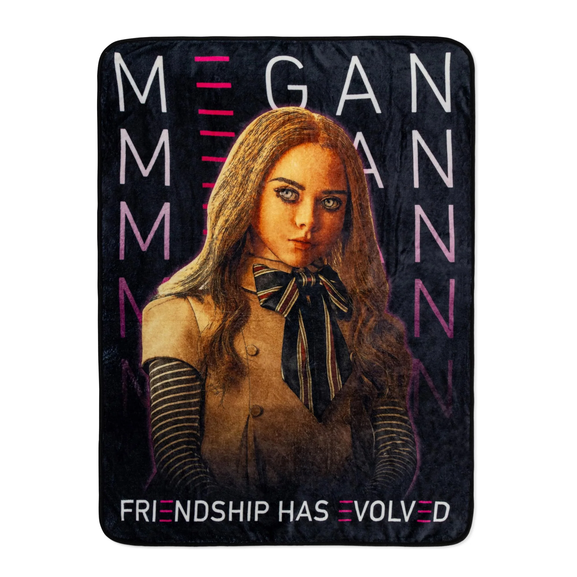M3gan - Friendship Has Evolved Raschel Throw Blanket (45
