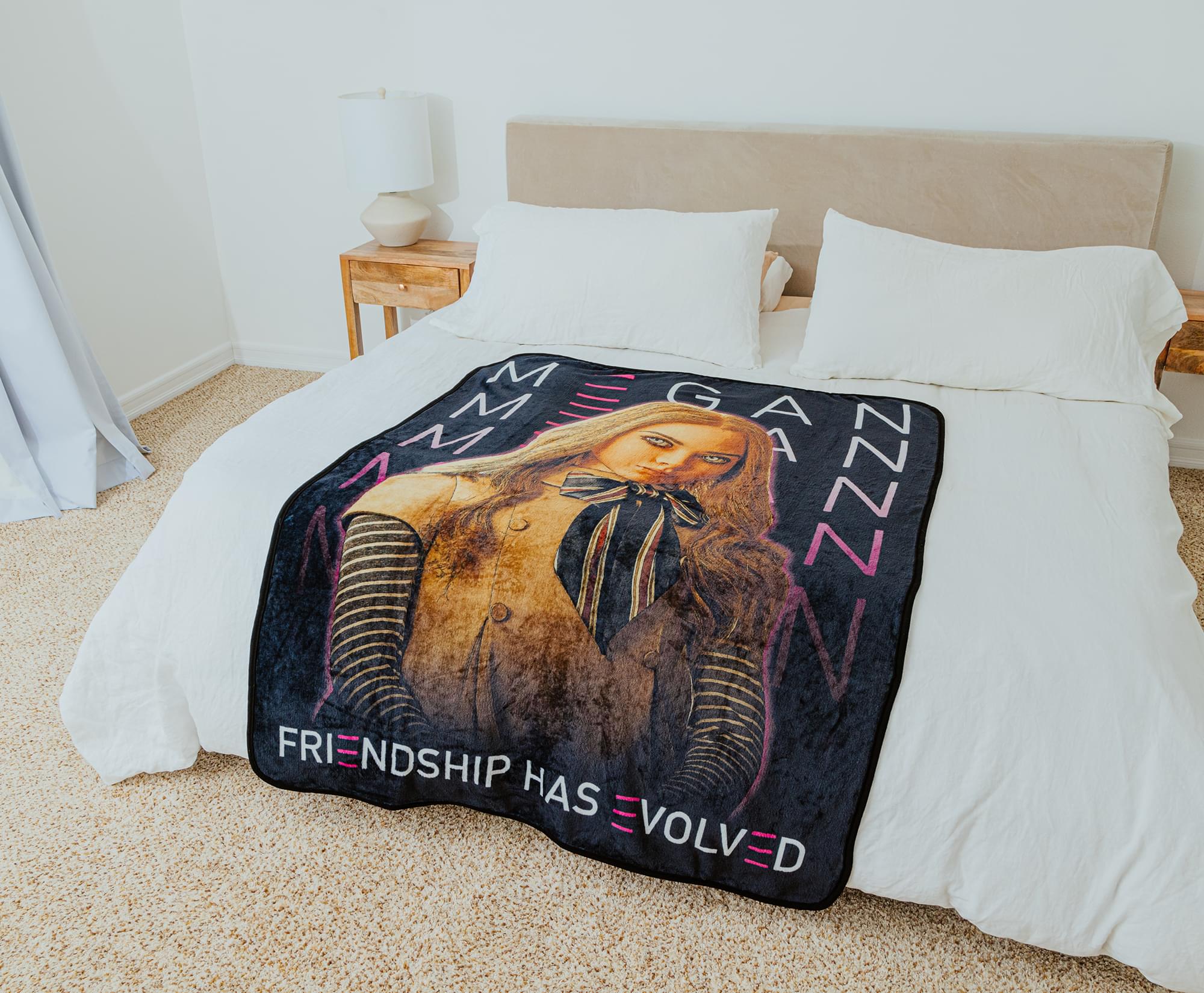 M3gan - Friendship Has Evolved Raschel Throw Blanket (45