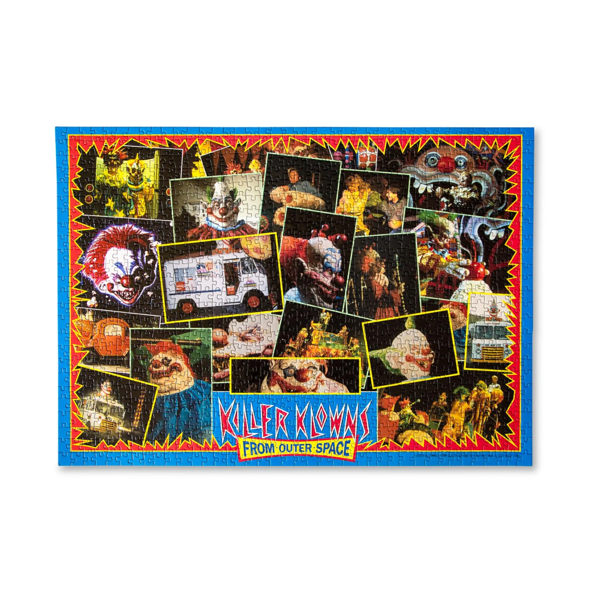 Killer Klowns From Outer Space Kollage 1000 Piece Jigsaw Puzzle (Version A)