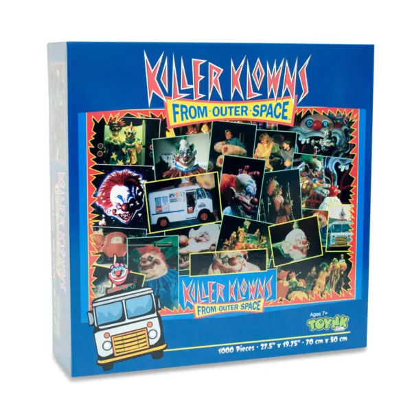 Killer Klowns From Outer Space Kollage 1000 Piece Jigsaw Puzzle