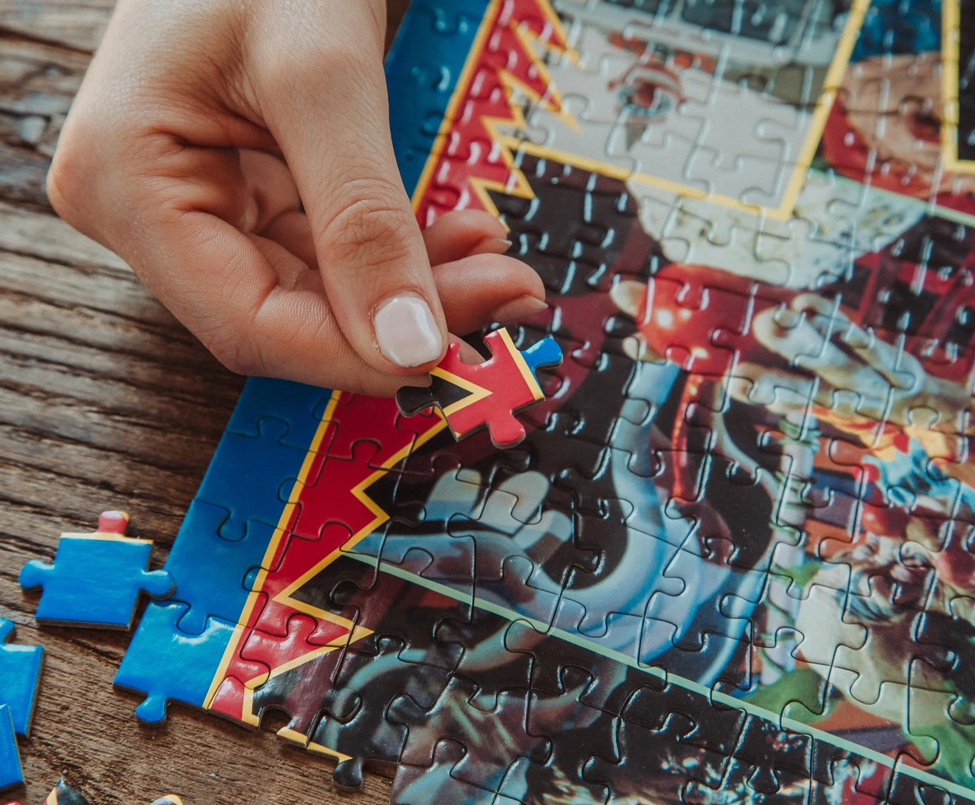 Killer Klowns From Outer Space Kollage 1000 Piece Jigsaw Puzzle (Version A)