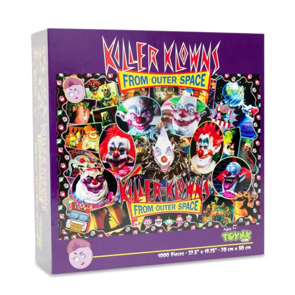 Killer Klowns From Outer Space Kollage 1000 Piece Jigsaw Puzzle (Version B)