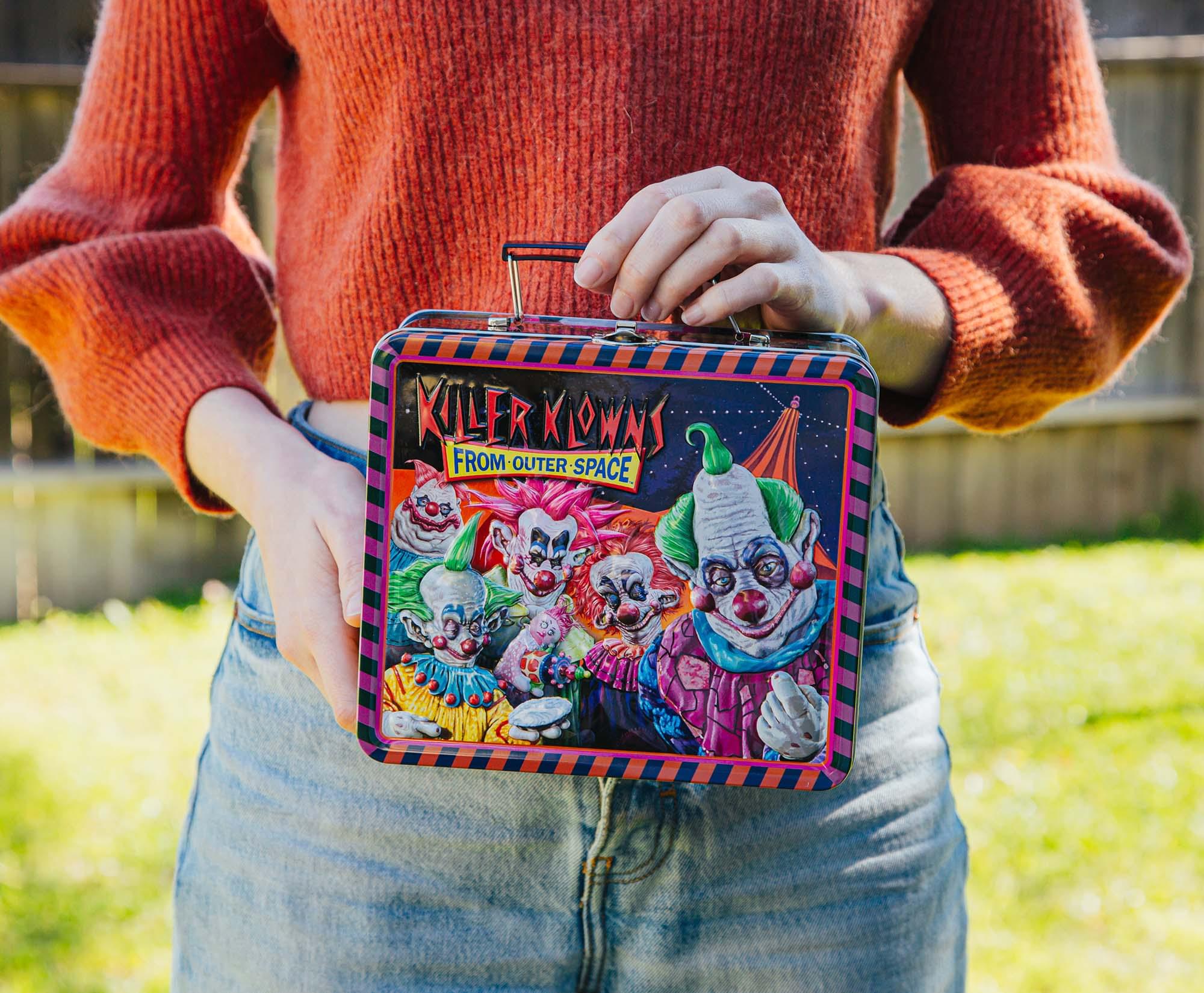 Killer Klowns From Outer Space Retro Tin Lunchbox
