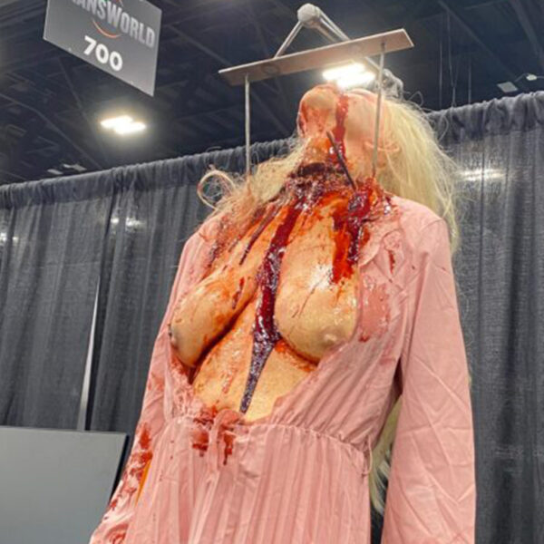 Life Size Body - Emma Hanging from Meat Hook