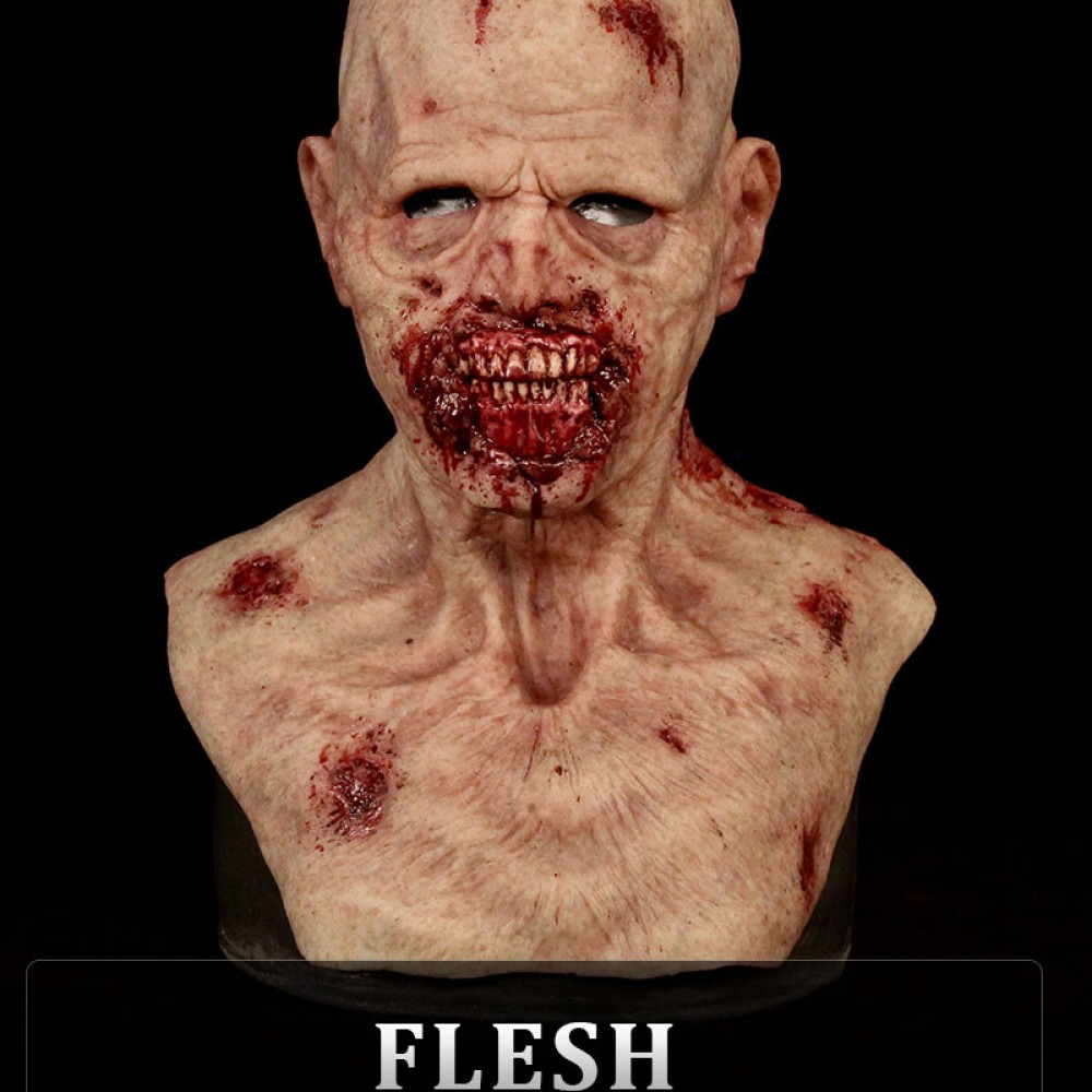 Immortal Masks - Bitten Silicone Zombie Mask