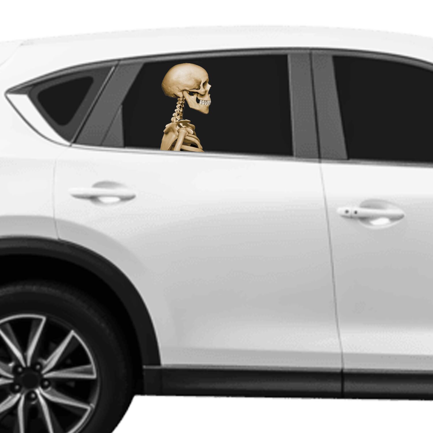 Skeleton Car Cling Halloween Decoration