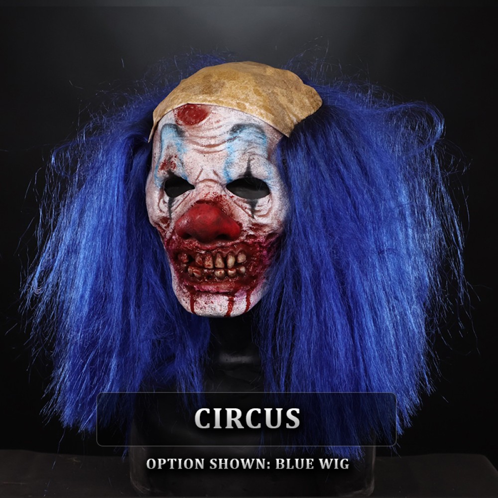 Immortal Masks - Deadbeat Circus Clown Silicone Face Mask