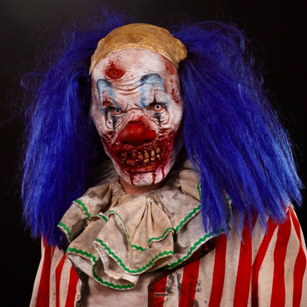 Immortal Masks - Deadbeat Circus Clown Silicone Face Mask