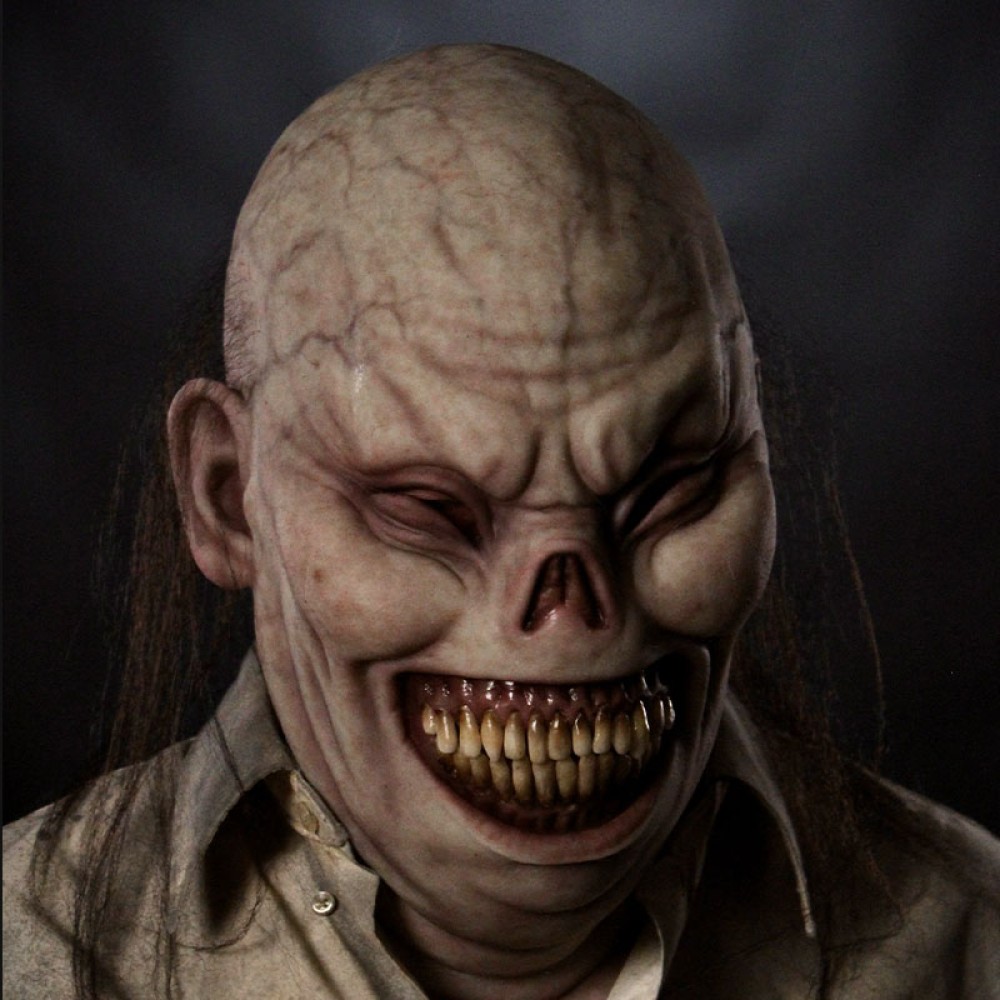 Immortal Masks - Dimples Silicone Mask with Hair