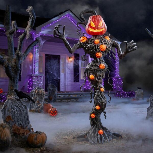Home Depot 6.5ft Pumpkin Vine Creature