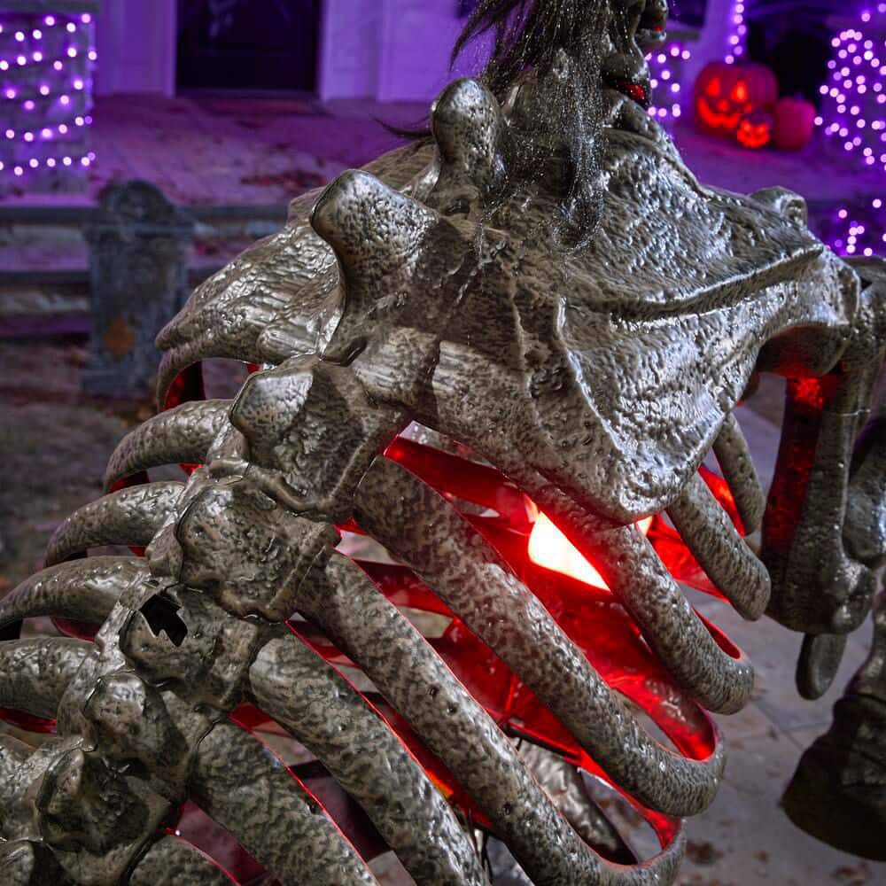 8.5ft Undead Horse Halloween Animatronic