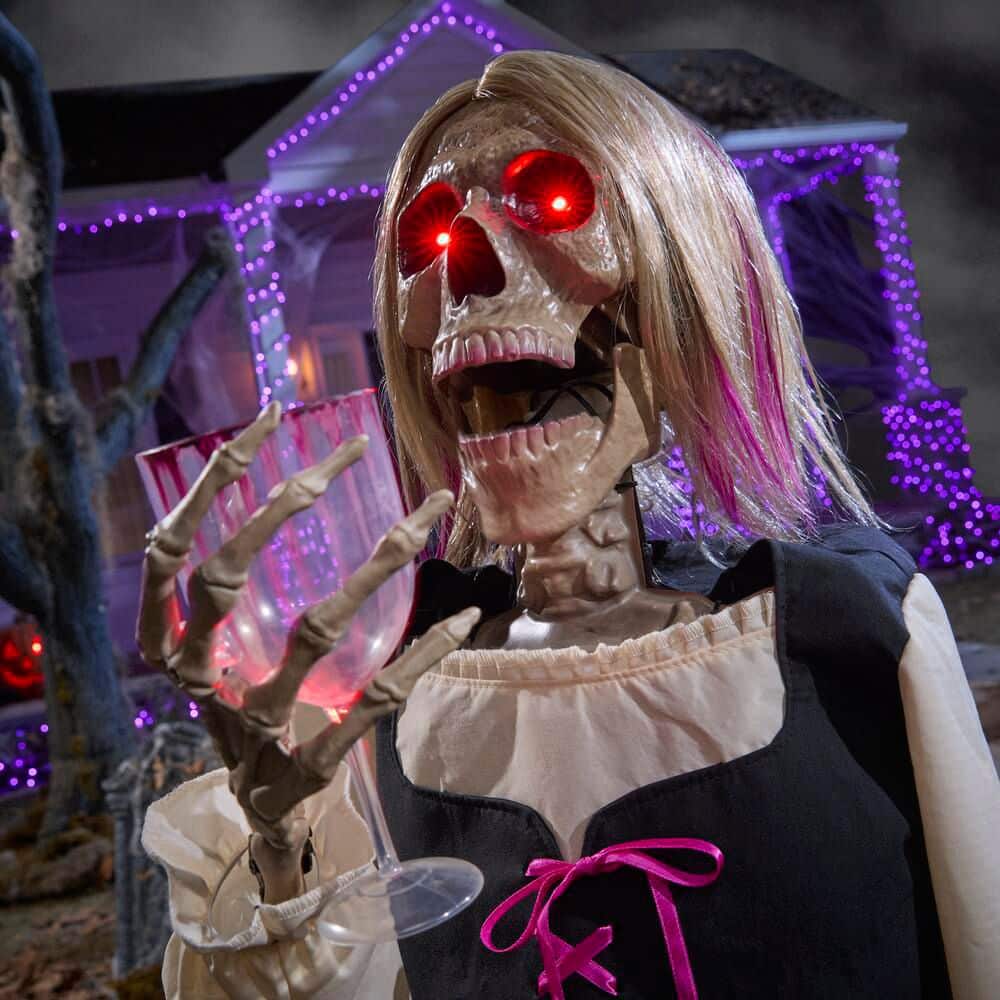 4.5ft Cabernet Casualty Halloween Animatronic