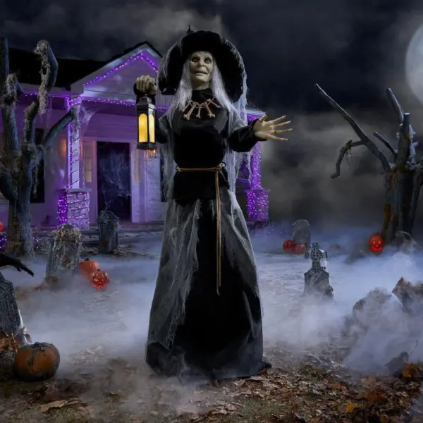 Home Depot 7ft Lethale Lilie Halloween Animatronic