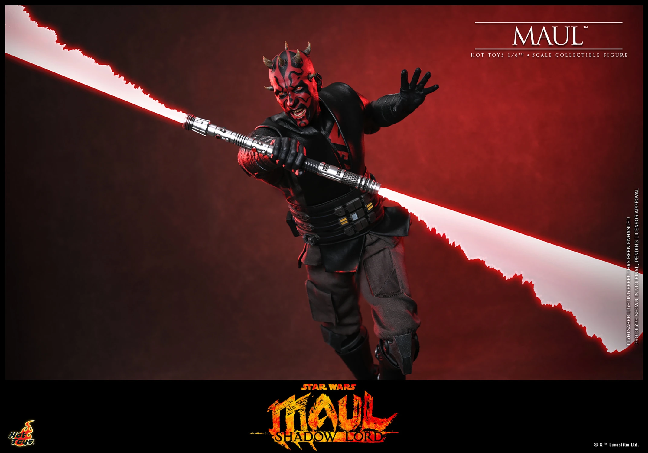 Hot Toys Star Wars – Darth Maul Shadow Lord 1/6 Scale Action Figure