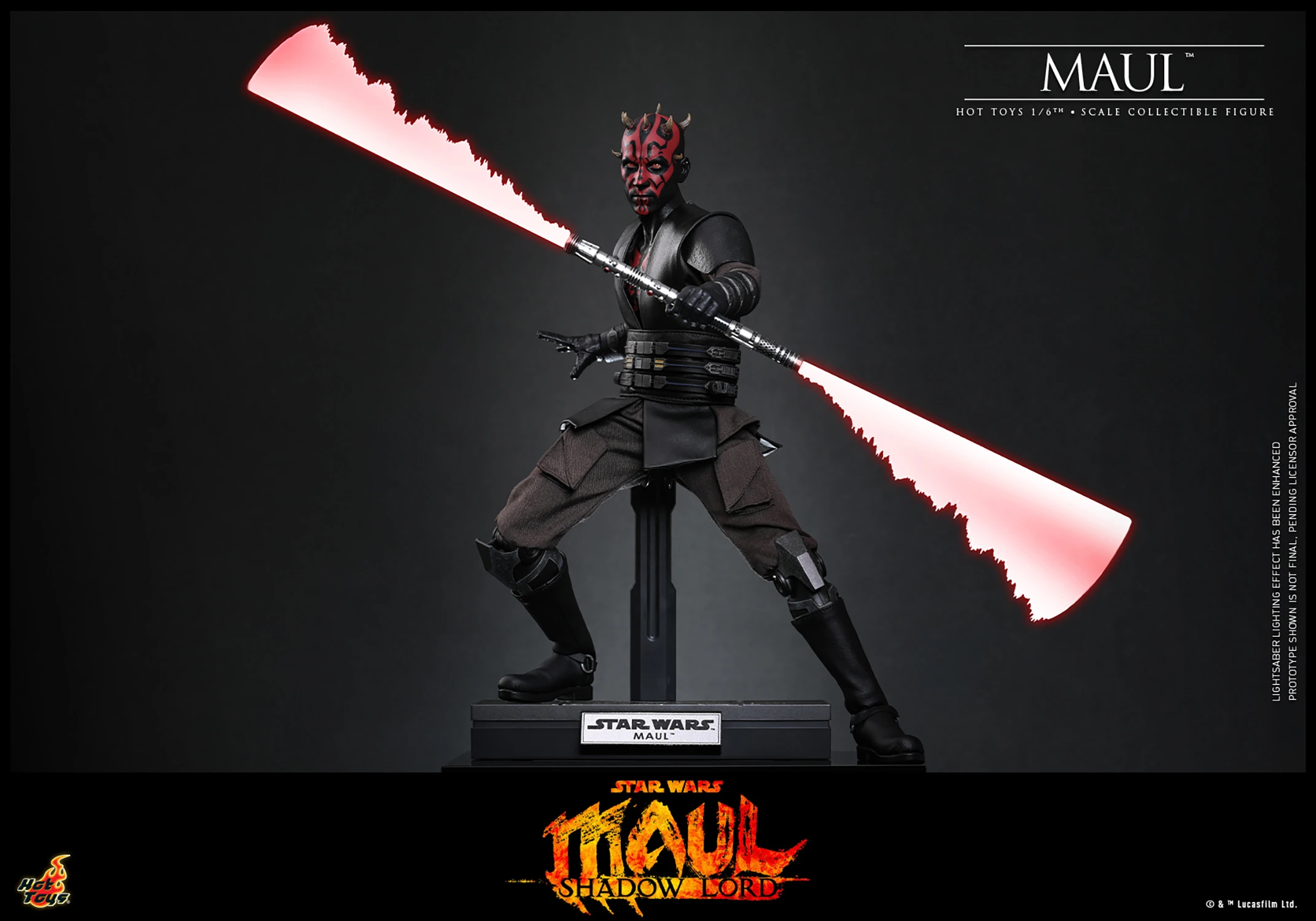 Hot Toys Star Wars – Darth Maul Shadow Lord 1/6 Scale Action Figure