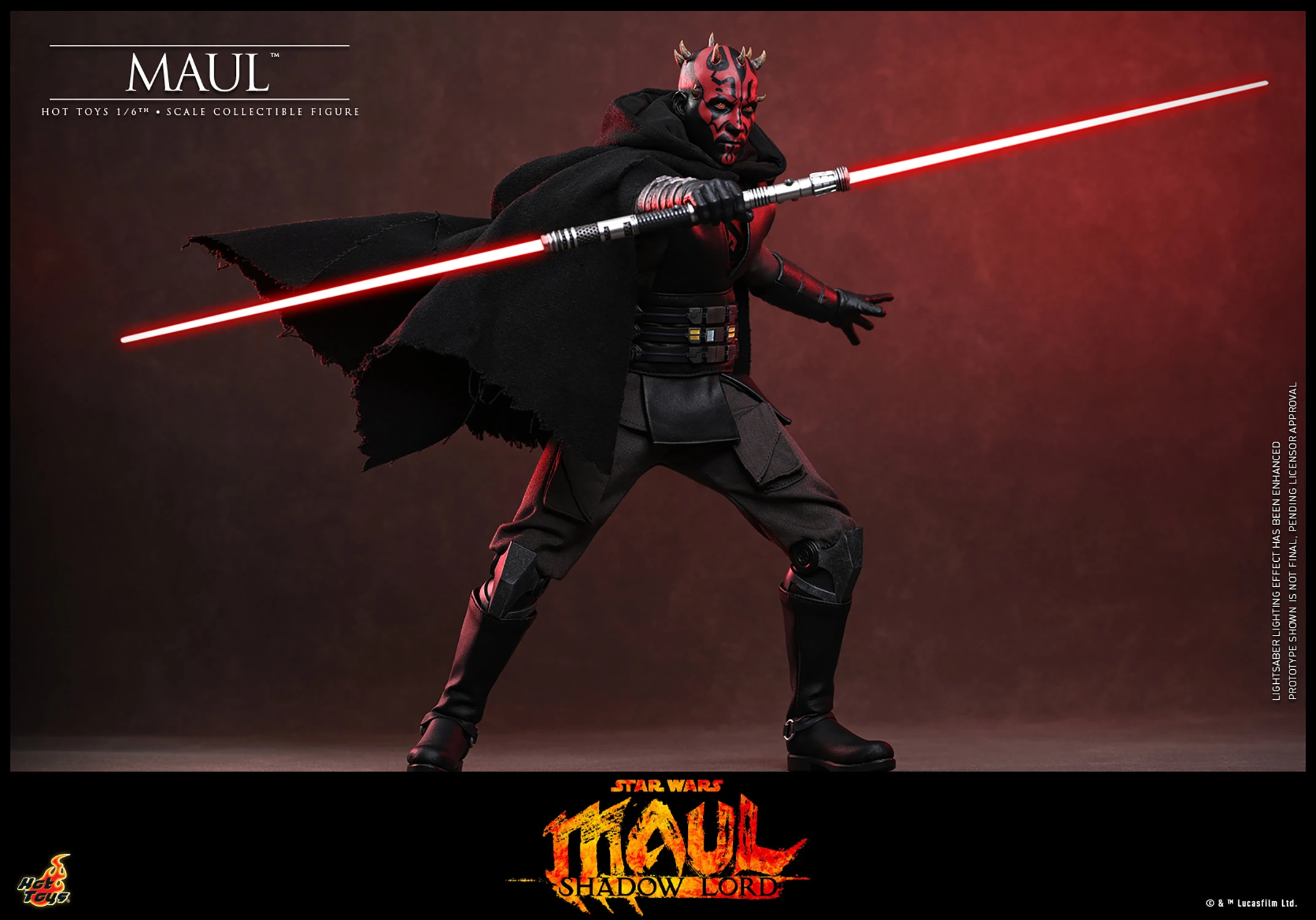 Hot Toys Star Wars – Darth Maul Shadow Lord 1/6 Scale Action Figure