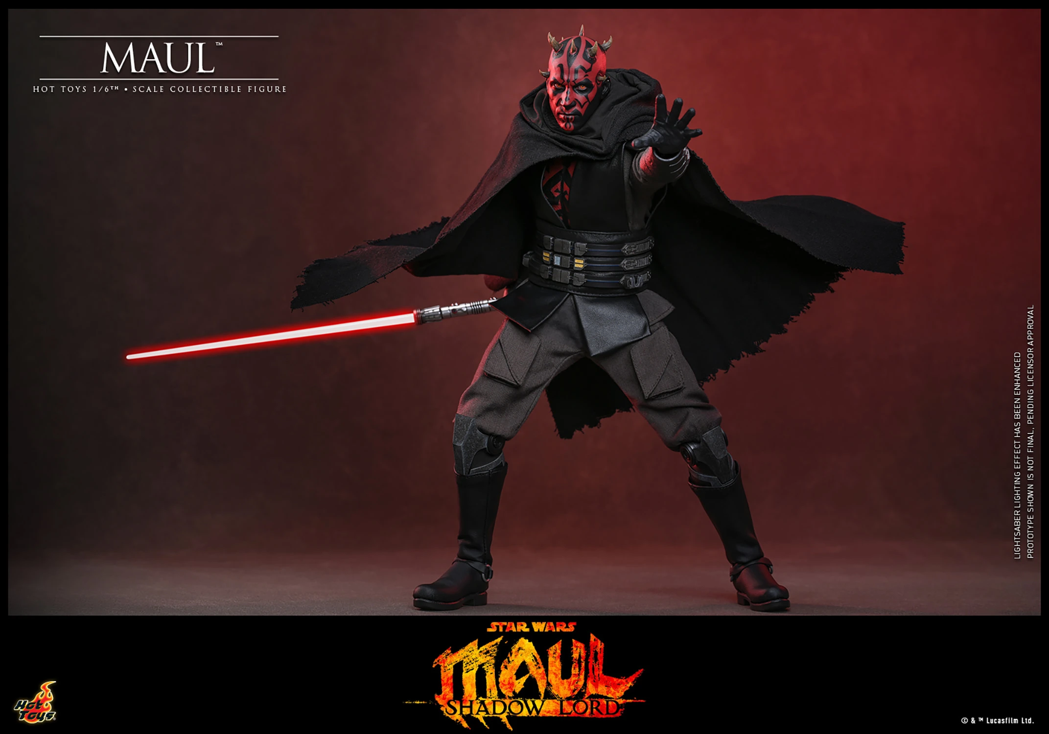 Hot Toys Star Wars – Darth Maul Shadow Lord 1/6 Scale Action Figure