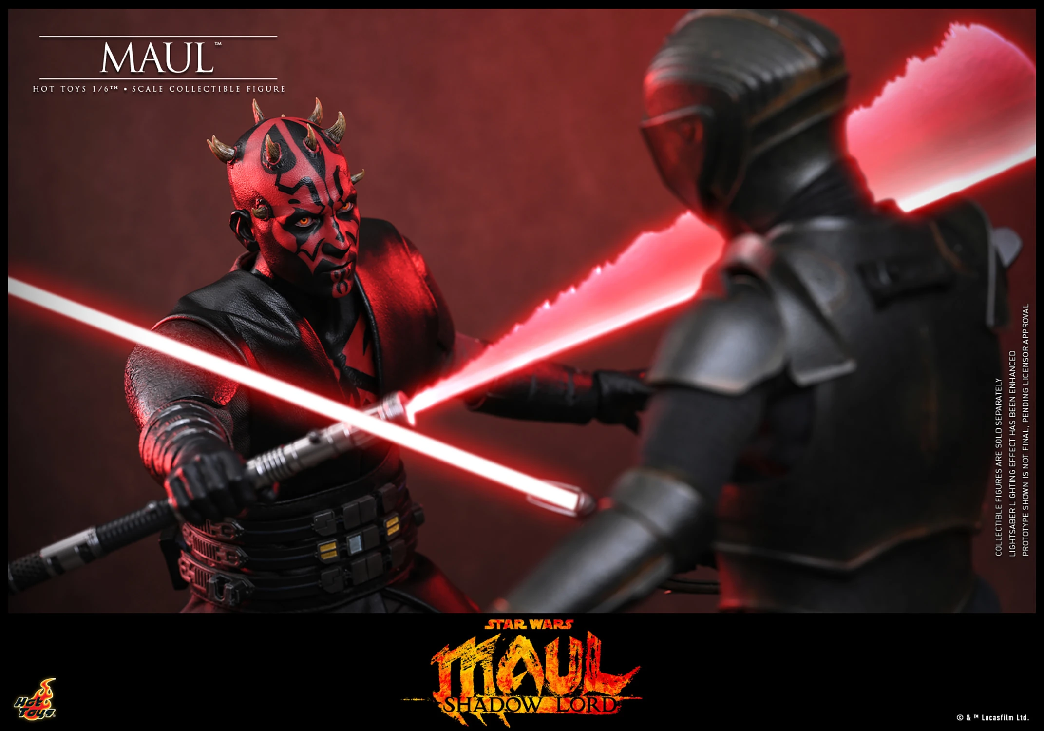 Hot Toys Star Wars – Darth Maul Shadow Lord 1/6 Scale Action Figure