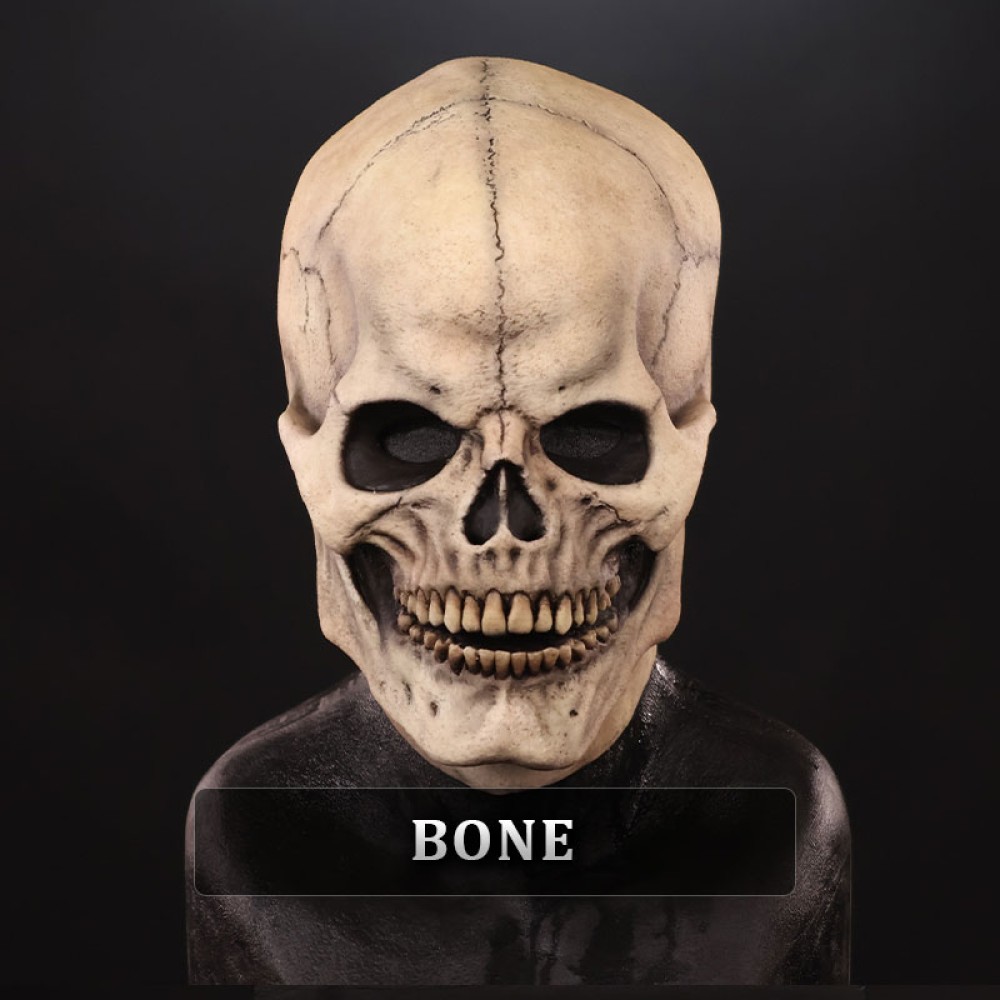 Immortal Masks - Skull Silicone Half Mask