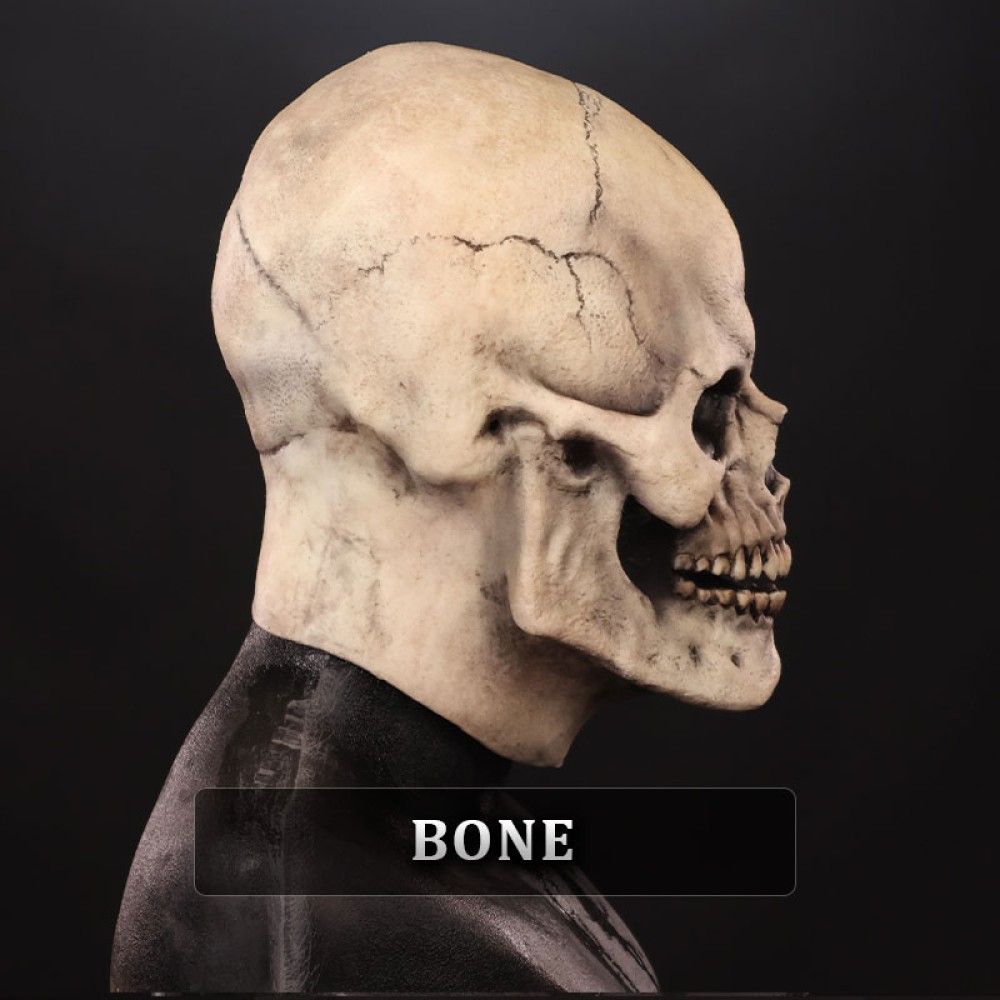 Immortal Masks - Skull Silicone Half Mask
