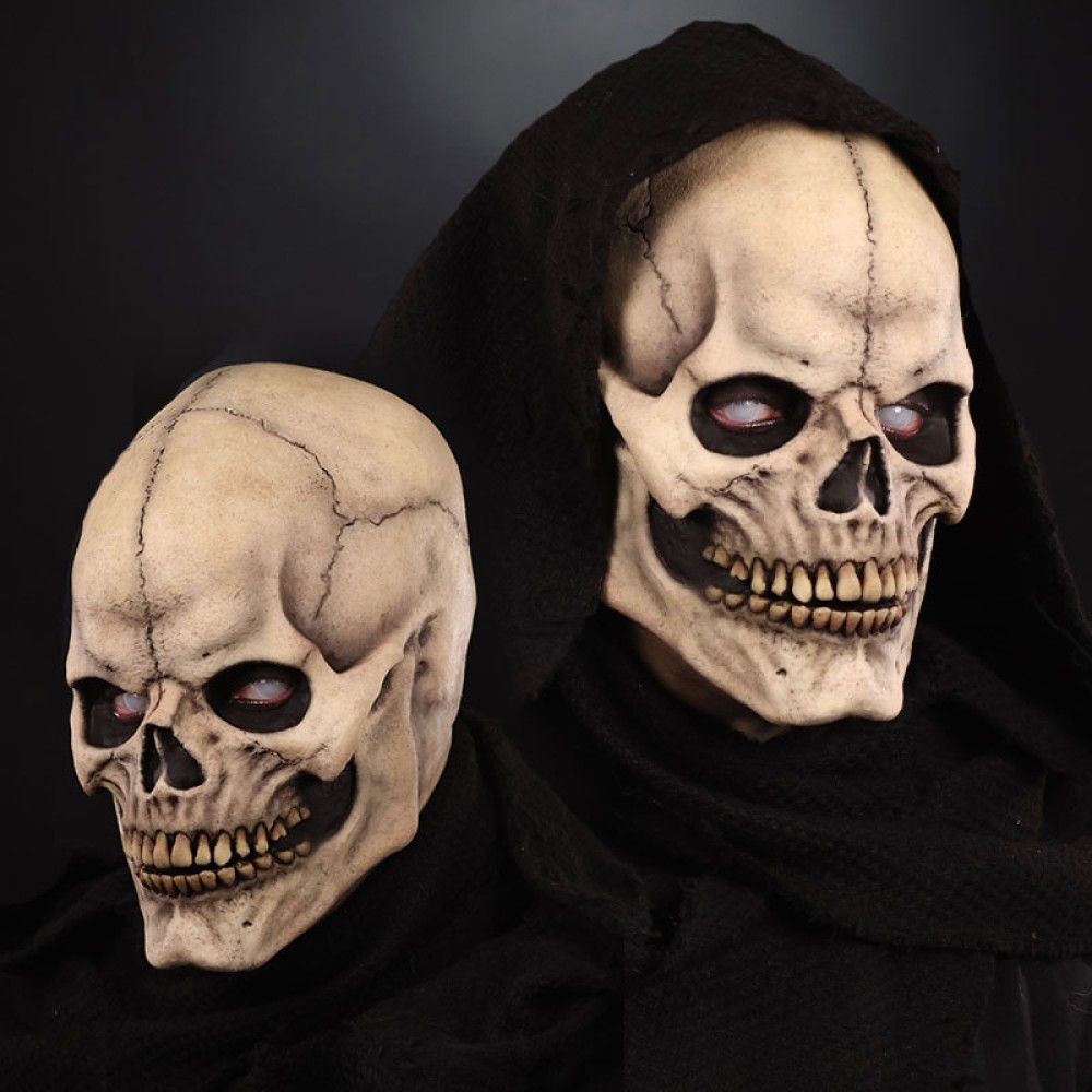 Immortal Masks - Skull Silicone Half Mask