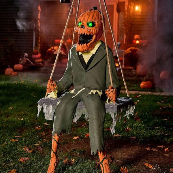 5ft Pumpkin Nester Halloween Animatronic