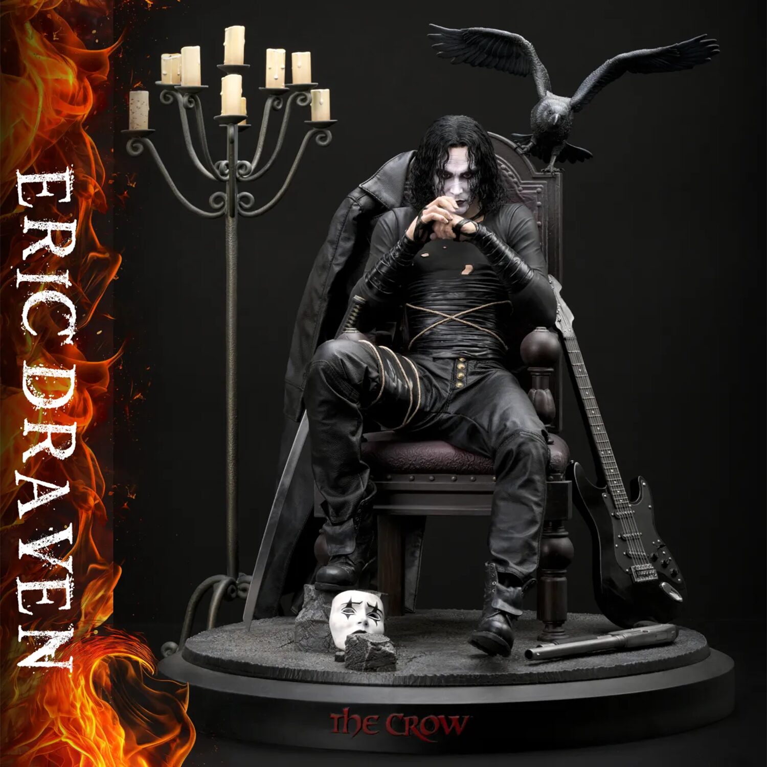 Infinite Statues The Crow - Eric Draven Plus Format 1/4 Scale Statue Luxury Eternal Edition
