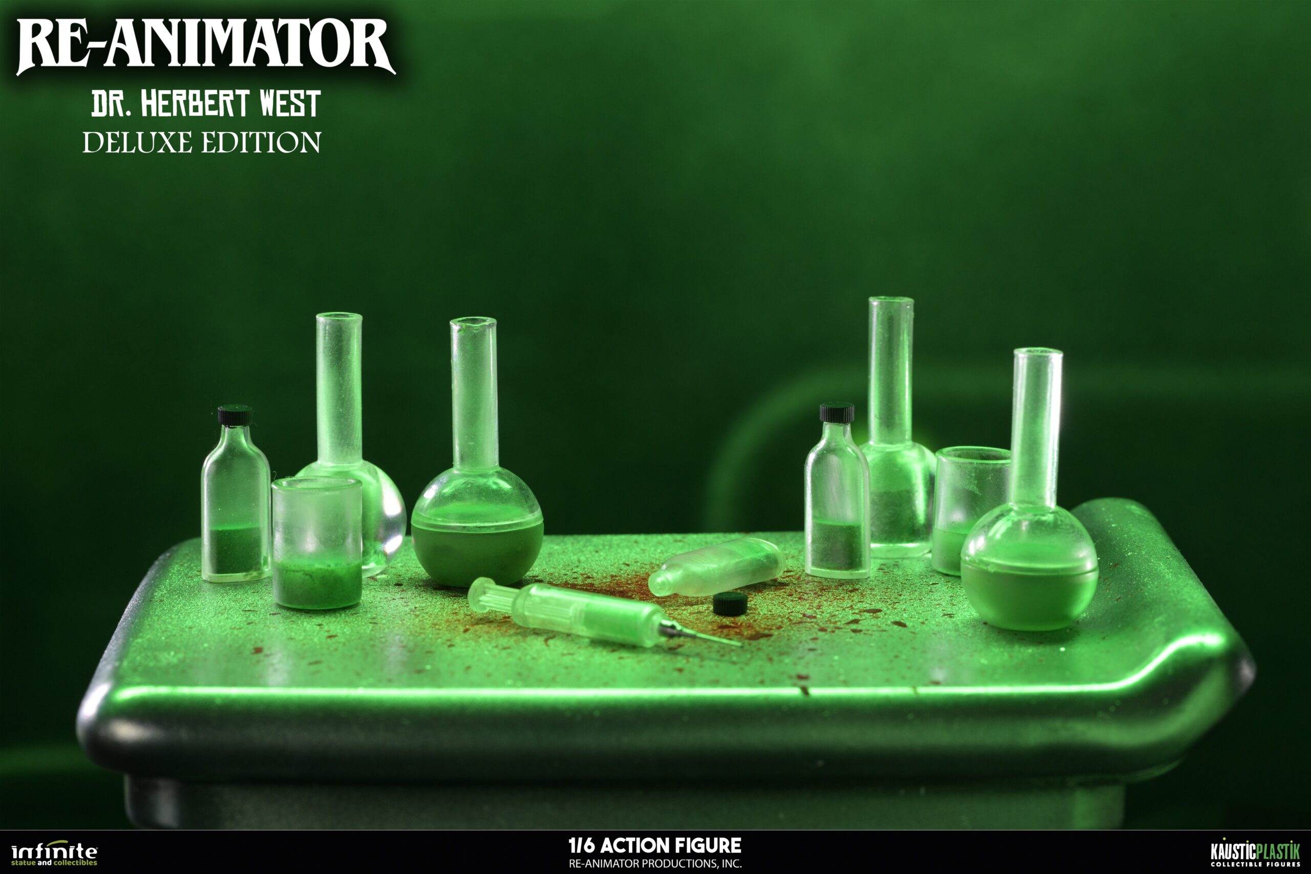 Infinite Statues Re-Animator - Doctor Herbert West 1/6 Scale Actionfigur (Deluxe Edition)